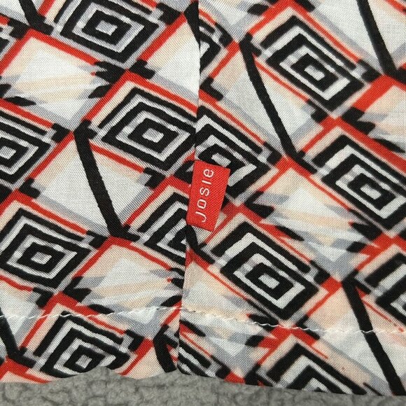 Natori Josie Kimono Robe Coverup Topper Womens Medium Wrap Geometric Rayon M - Picture 6 of 12